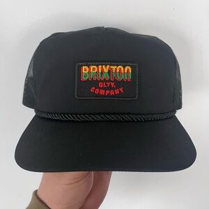 Brixton Black Mesh Cap
